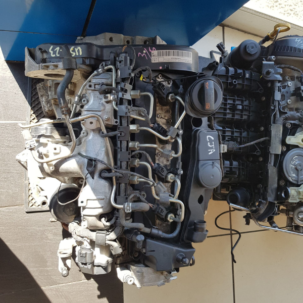 VW-GOLF-6-2.0TDI-CJA-HEAD-BLOCK-AND-SUMP VW engine golf 6 2.0 tdi (cja) head block and sump (new) - Image 1